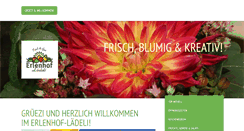 Desktop Screenshot of erlenhof-laedeli.ch